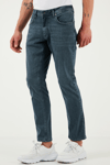 Buratti Streç Pamuklu Regular Fit Normal Bel Boru Paça Jeans Erkek Kot Pantolon 2201S73PARMA MAVİ