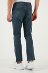 Buratti Streç Pamuklu Regular Fit Normal Bel Boru Paça Jeans Erkek Kot Pantolon 2201S73PARMA MAVİ