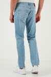 Buratti Streç Pamuklu Regular Fit Normal Bel Boru Paça Jeans Erkek Kot Pantolon 2201S512PARMA AÇIK MAVİ