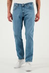 Buratti Streç Pamuklu Regular Fit Normal Bel Boru Paça Jeans Erkek Kot Pantolon 2201S511PARMA MAVİ