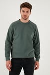 Buratti Streç Pamuklu Relaxed Fit Bisiklet Yaka 2'li Paket Erkek Sweat 5901210S2 HAKİ-LACİVERT