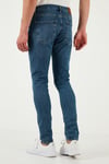 Buratti Streç Pamuklu Slim Fit Normal Bel Dar Paça Jeans Erkek Kot Pantolon 1115S60NAPOLI MAVİ