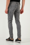 Buratti Streç Pamuklu Slim Fit Normal Bel Dar Paça Jeans Erkek Kot Pantolon 1124S59NAPOLI GRİ