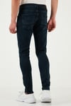 Buratti Streç Pamuklu Slim Fit Normal Bel Dar Paça Jeans Erkek Kot Pantolon 1124S80NAPOLI LACİVERT