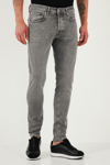 Buratti Streç Pamuklu Slim Fit Normal Bel Dar Paça Jeans Erkek Kot Pantolon 1124S59NAPOLI GRİ