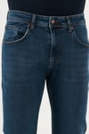 Buratti Streç Pamuklu Slim Fit Normal Bel Boru Paça Jeans Erkek Kot Pantolon 3300S04TOKYO LACİVERT