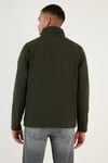 Buratti Su İtici Slim Fit Dik Yaka Softshell İnce Erkek Mont 649003 HAKİ