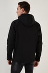 Buratti Suya ve Rüzgara Dayanıklı Kapüşonlu Softshell Erkek Mont 5855045 SİYAH