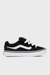 Caldrone Logolu Deri Sneaker Unisex Ayakkabı VN000DBYBA21 SİYAH-BEYAZ