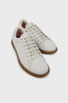 Camper Hakiki Deri Logolu Sneaker Bayan Ayakkabı K201819-003 BEYAZ