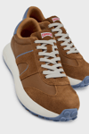 Camper Hakiki Deri Logolu Sneaker Bayan Ayakkabı K201845-003 KAHVE