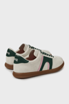 Camper Logolu Deri Sneaker Bayan Ayakkabı K201608-018 BEYAZ