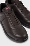 Camper Logolu Deri Sneaker Erkek Ayakkabı K100752-002 KOYU KAHVE