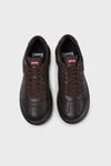 Camper Logolu Deri Sneaker Erkek Ayakkabı K100752-002 KOYU KAHVE