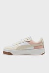 Carina Street Logolu Platform Taban Sneaker Kadın Ayakkabı 38939042 BEYAZ-SARI