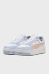 Carina Street Logolu Platform Taban Sneaker Kadın Ayakkabı 38939040 Lila-Beyaz