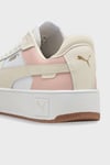 Carina Street Logolu Platform Taban Sneaker Kadın Ayakkabı 38939042 BEYAZ-SARI