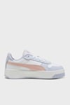 Carina Street Logolu Platform Taban Sneaker Kadın Ayakkabı 38939040 Lila-Beyaz