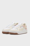 Carina Street Logolu Platform Taban Sneaker Kadın Ayakkabı 38939042 BEYAZ-SARI