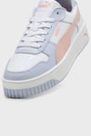 Carina Street Logolu Platform Taban Sneaker Kadın Ayakkabı 38939040 Lila-Beyaz