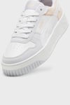 Carina Street Logolu Sneaker Kadın Ayakkabı 39874001 BEYAZ-MOR