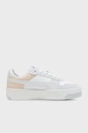 Carina Street Logolu Sneaker Kadın Ayakkabı 39874001 BEYAZ-MOR