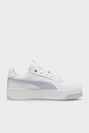 Carina Street Lux Deri Logolu Sneaker Kadın Ayakkabı 39748707 Beyaz-Lila