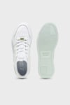Carina Street Lux Deri Logolu Sneaker Kadın Ayakkabı 39748707 Beyaz-Lila
