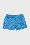 Caspian Nappy Desenli Belden Bağlamalı Erkek Çocuk Mayo Short SN2681000002 MAVİ