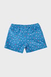 Caspian Nappy Desenli Belden Bağlamalı Erkek Çocuk Mayo Short SN2681000002 MAVİ