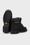 Cat Colorado Kaymaz Taban Deri Bayan Bot 015G100095 Black Nubuk