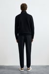 Chase Regular Fit Fermuar Yaka Örme Erkek Sweat 112030213 SİYAH