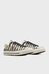 Chuck 70 Zebra Desenli Kanvas Sneaker Kadın Ayakkabı A13438C 271 BEJ