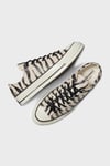 Chuck 70 Zebra Desenli Kanvas Sneaker Kadın Ayakkabı A13438C 271 BEJ