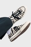 Chuck 70 Zebra Desenli Kanvas Sneaker Kadın Ayakkabı A13438C 271 BEJ
