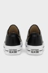 Chuck Taylor All Star Deri Kalın Taban Sneaker Unisex Ayakkabı 561681C.001 SİYAH-BEYAZ