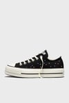 Chuck Taylor All Star Kanvas Sneaker Kadın Ayakkabı A19141C 001 SİYAH