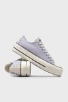 Chuck Taylor All Star Lift Logolu Bağcık Detaylı Sneaker Kadın Ayakkabı A12553C 505 LİLA