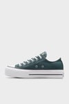Chuck Taylor All Star Lift Platform Sneaker Unisex Ayakkabı A12595C 384 YEŞİL