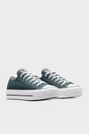 Chuck Taylor All Star Lift Platform Sneaker Unisex Ayakkabı A12595C 384 YEŞİL