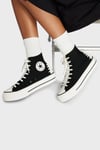 Chuck Taylor All Star Lift Renk Bloklu Kalın Taban Sneaker Kadın Ayakkabı A12552C 001 SİYAH