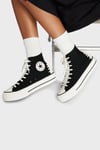 Chuck Taylor All Star Lift Renk Bloklu Kalın Taban Sneaker Kadın Ayakkabı A12552C 001 SİYAH