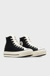 Chuck Taylor All Star Lift Renk Bloklu Kalın Taban Sneaker Kadın Ayakkabı A12552C 001 SİYAH