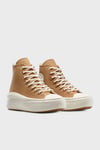 Chuck Taylor All Star Move Platform Kanvas Sneaker Kadın Ayakkabı A12997C 288 KAHVE