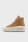 Chuck Taylor All Star Move Platform Kanvas Sneaker Kadın Ayakkabı A12997C 288 KAHVE