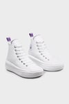 Chuck Taylor All Star Platform Bilekli Sneaker Kadın Ayakkabı A03667C 102 BEYAZ