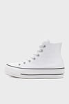 Chuck Taylor All Star Sneaker Kadın Ayakkabı 560846C 102 Beyaz-Siyah-Beyaz