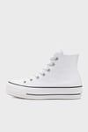 Chuck Taylor All Star Sneaker Kadın Ayakkabı 560846C 102 Beyaz-Siyah-Beyaz