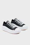 Chuck Taylor Kalın Taban Spor Kadın Ayakkabı 570256C 001 Siyah-Beyaz-Beyaz