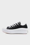 Chuck Taylor Kalın Taban Spor Kadın Ayakkabı 570256C 001 Siyah-Beyaz-Beyaz